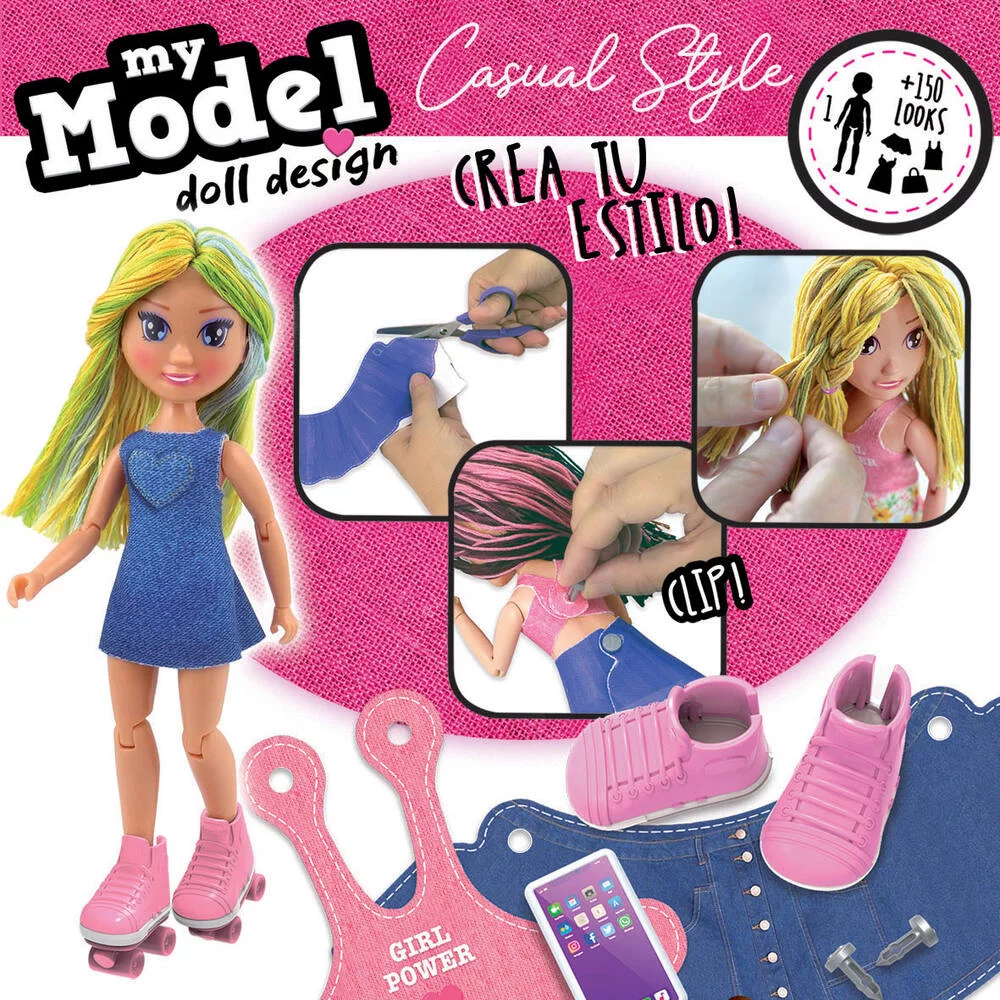 POUPEE - MY MODEL DOLL DESIGN - CASUAL STYLE