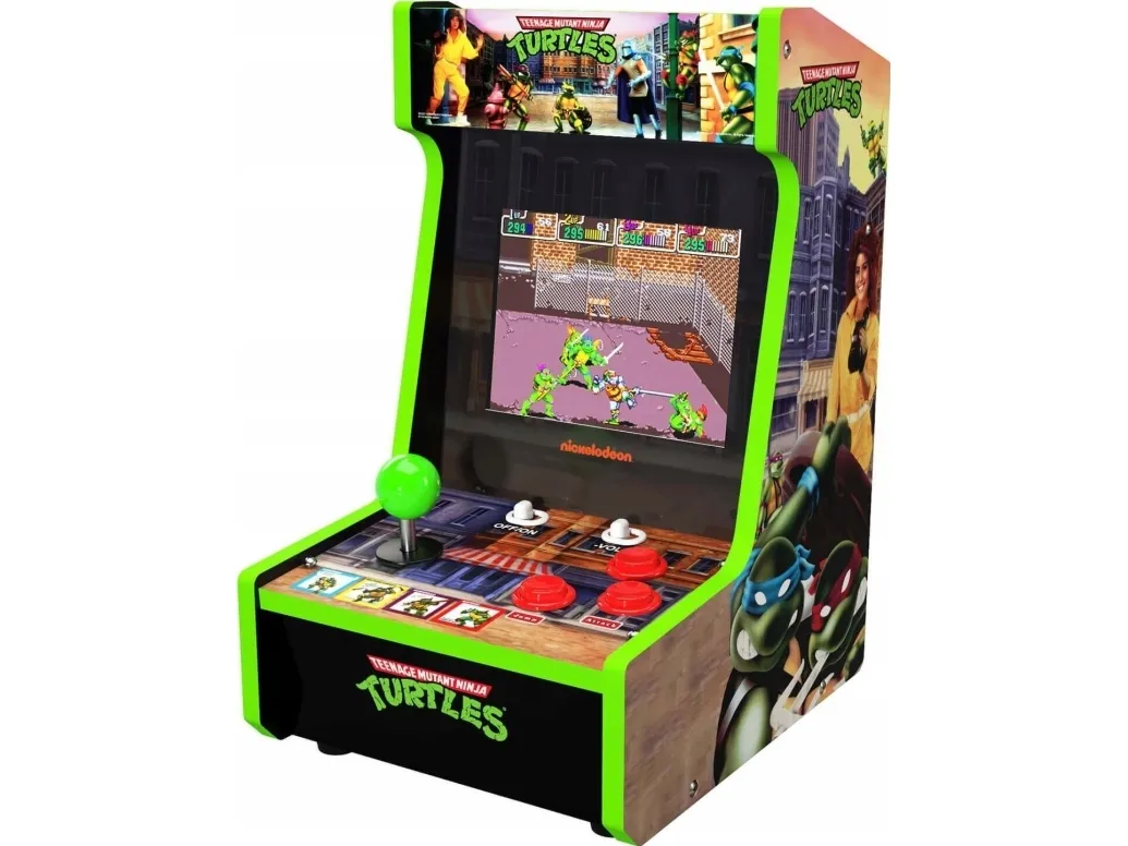 Arcade1Up Teenage Munant Ninja Turtles - Counter-cade - Teenage Mutant Ninja Turtles, Teenage Mutant Ninja Turtles: Turtles in Time