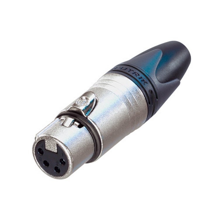 Neutrik NC4FXX XLR kabeldeel 4p female nikkel