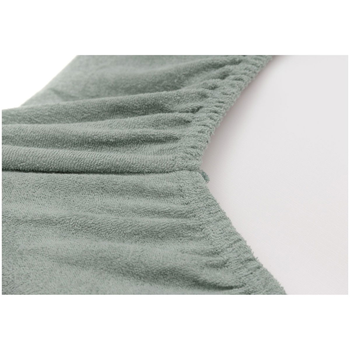 JolleinJollein   Wickelauflagenbezug Frottee 2 Stück sea green/ivory 50x70cm