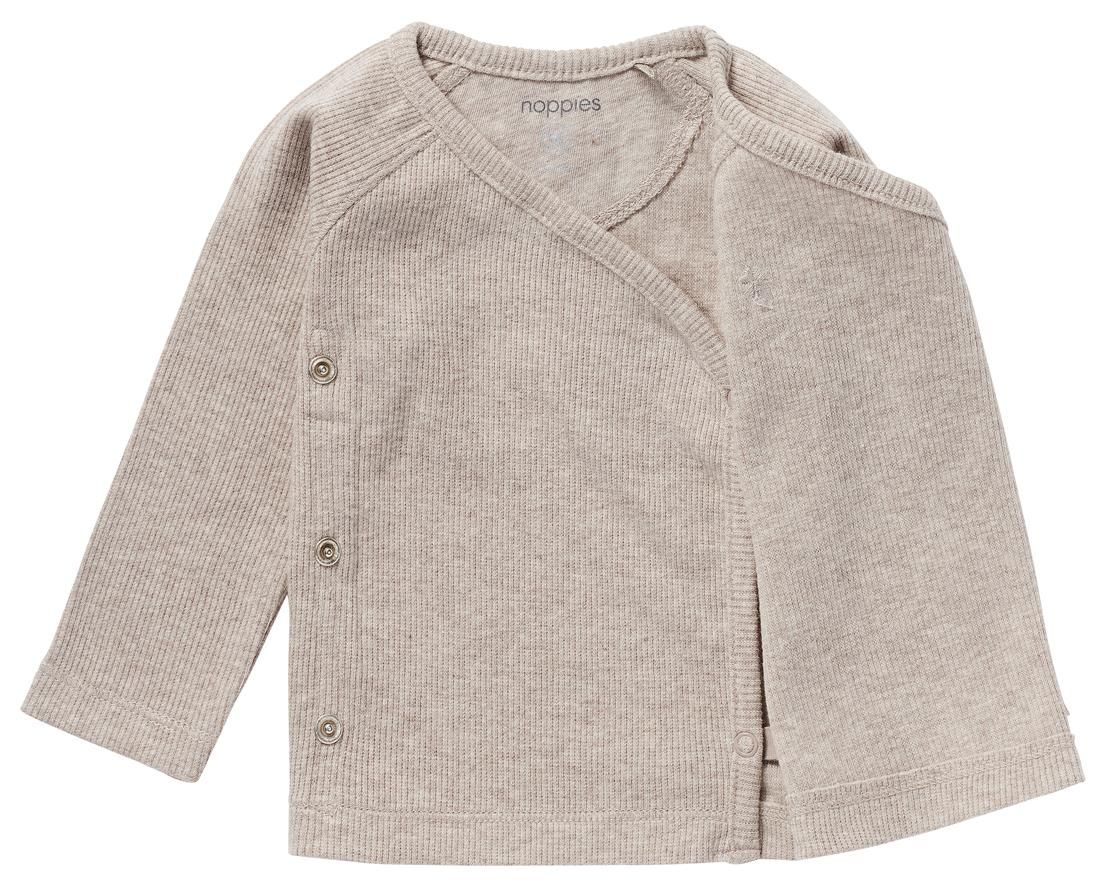 Noppies Newborn Longsleeve Nanyuki - Taupe Melange