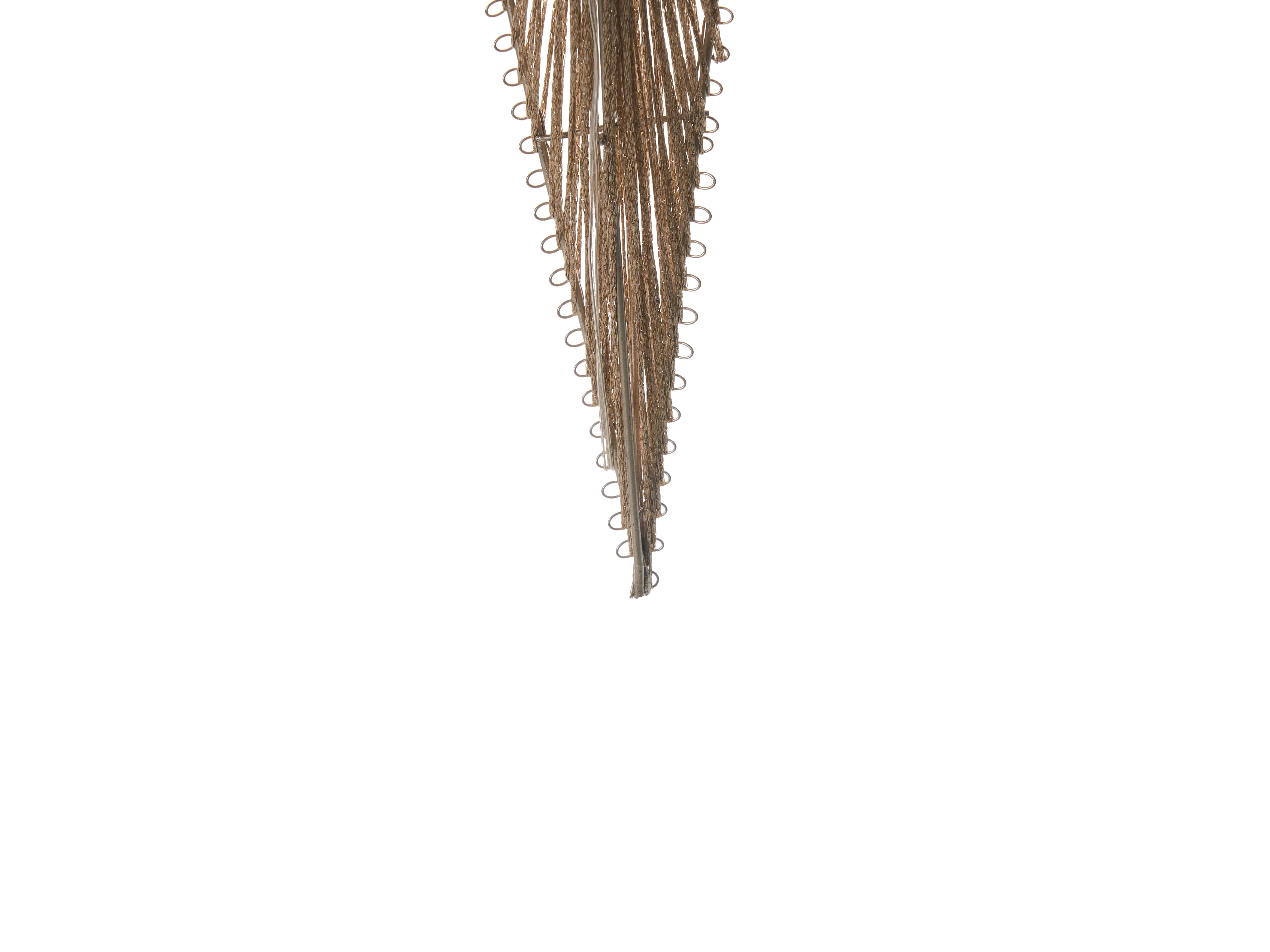Set van 2 hangende decoraties BLASJON Ster 30/47 cm Goud