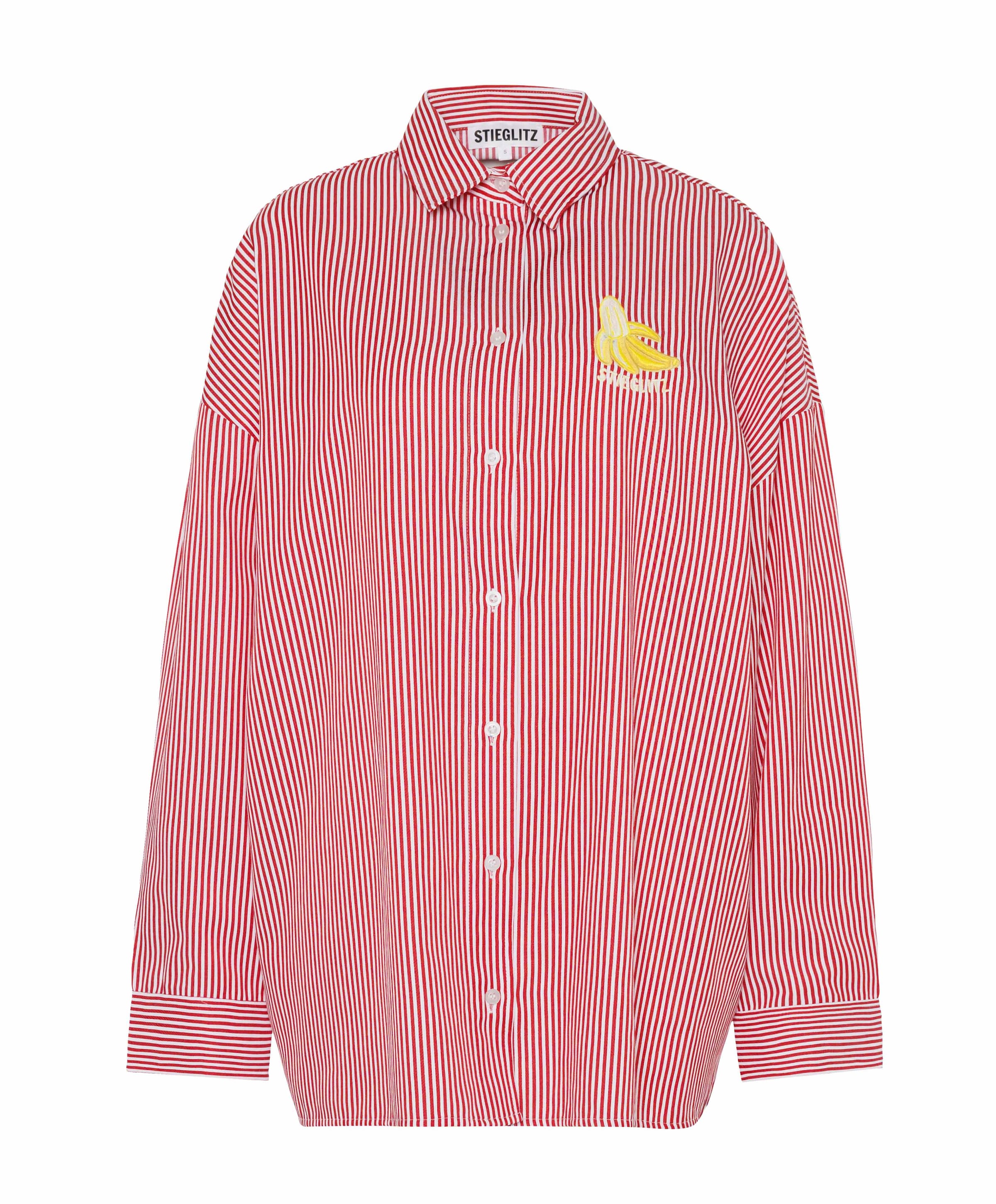 Stieglitz Dames blouse rood