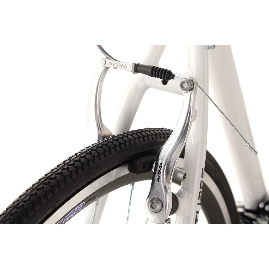 KS Cycling Fitnessrad 21 Gänge Fitness-Bike Lightspeed (White) 28 Zoll weiß