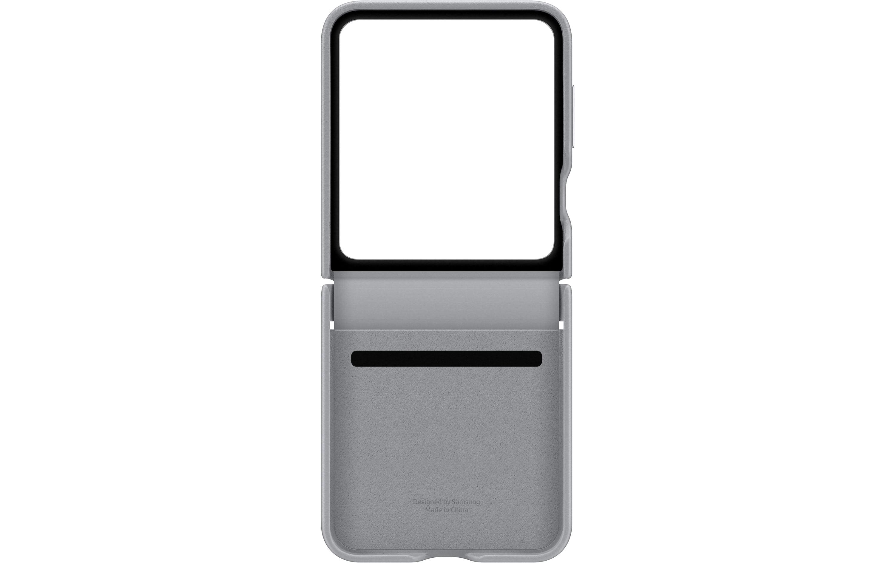 Back Cover Kindsuit Case Galaxy Z Flip6 GraySchutzhülle für das Samsung Galaxy Z Flip6