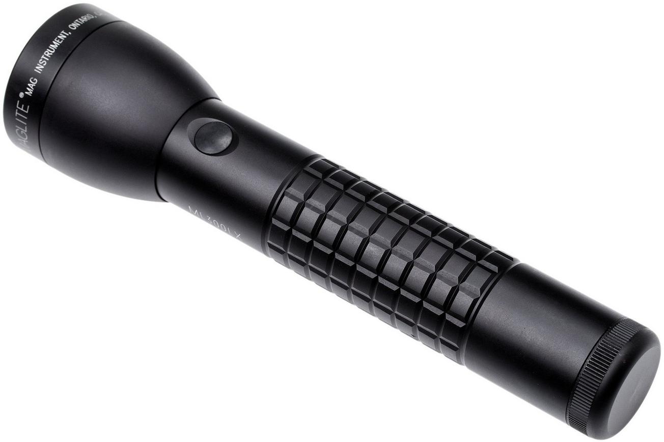 Maglite ML300LX-S2CC6L zaklamp type 2-D cell, zwart