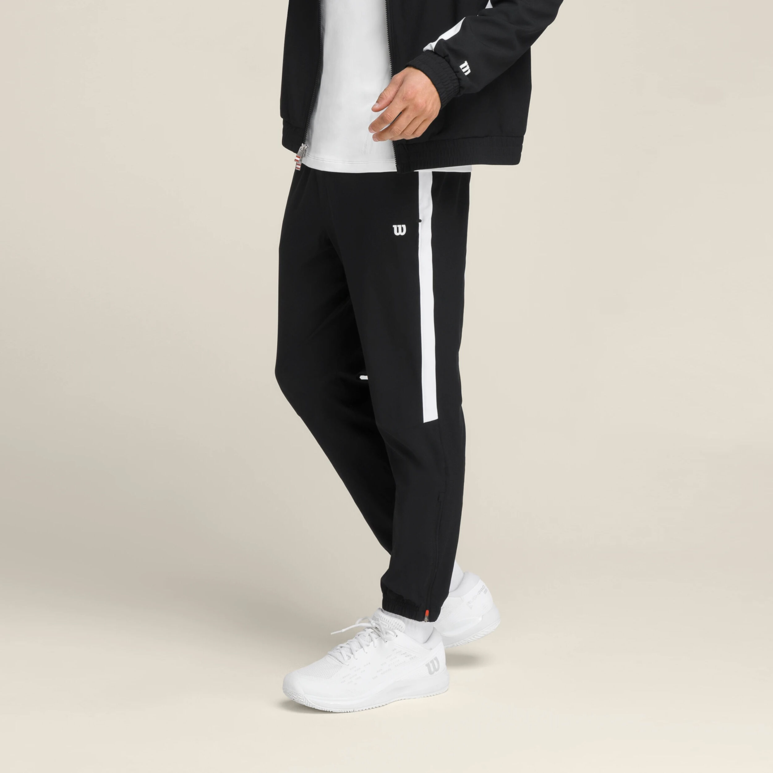 Wilson Grand Slam Pantalon Survêtement Hommes - Noir