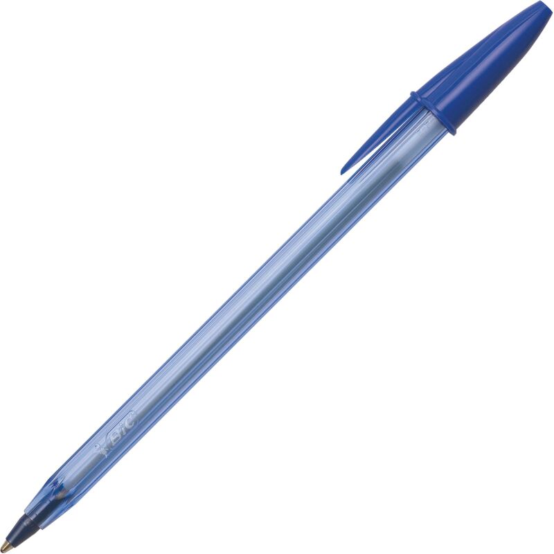 Stylos bille Bic Cristal Soft à capuchon pointe 1,2 mm - écriture moyenne