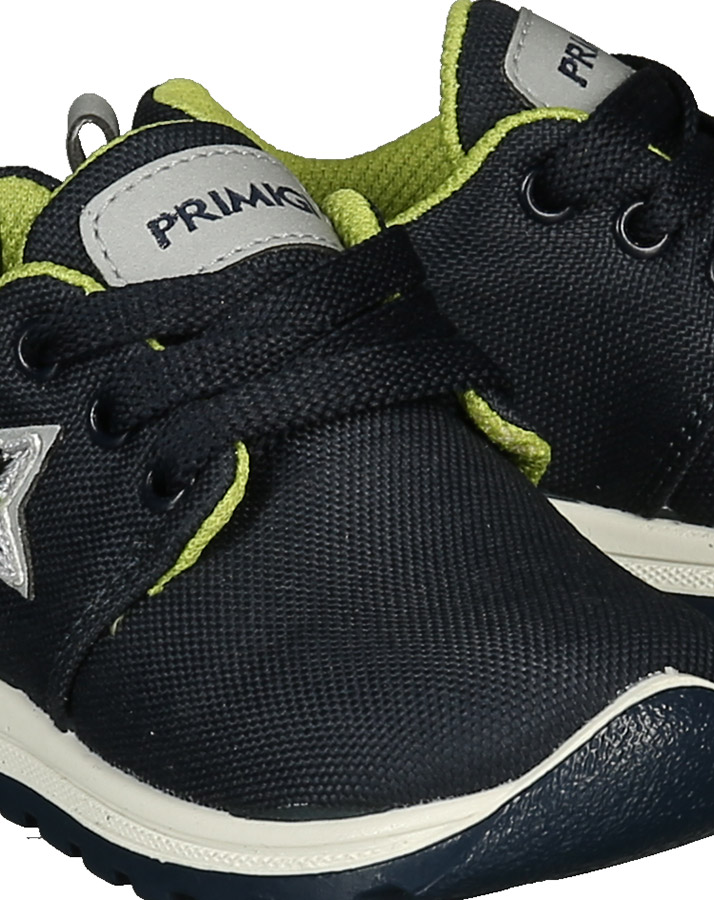 Schnür-Halbschuhe STAR HOP in dunkelblau/silber