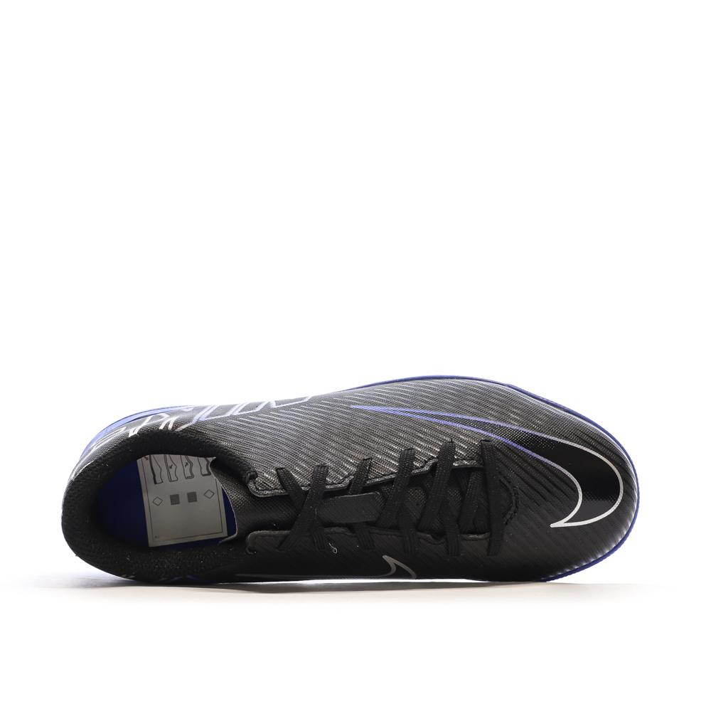 Nike Chaussures de Foot Noir/Bleu Junior Nike Vapor 15 Club TF