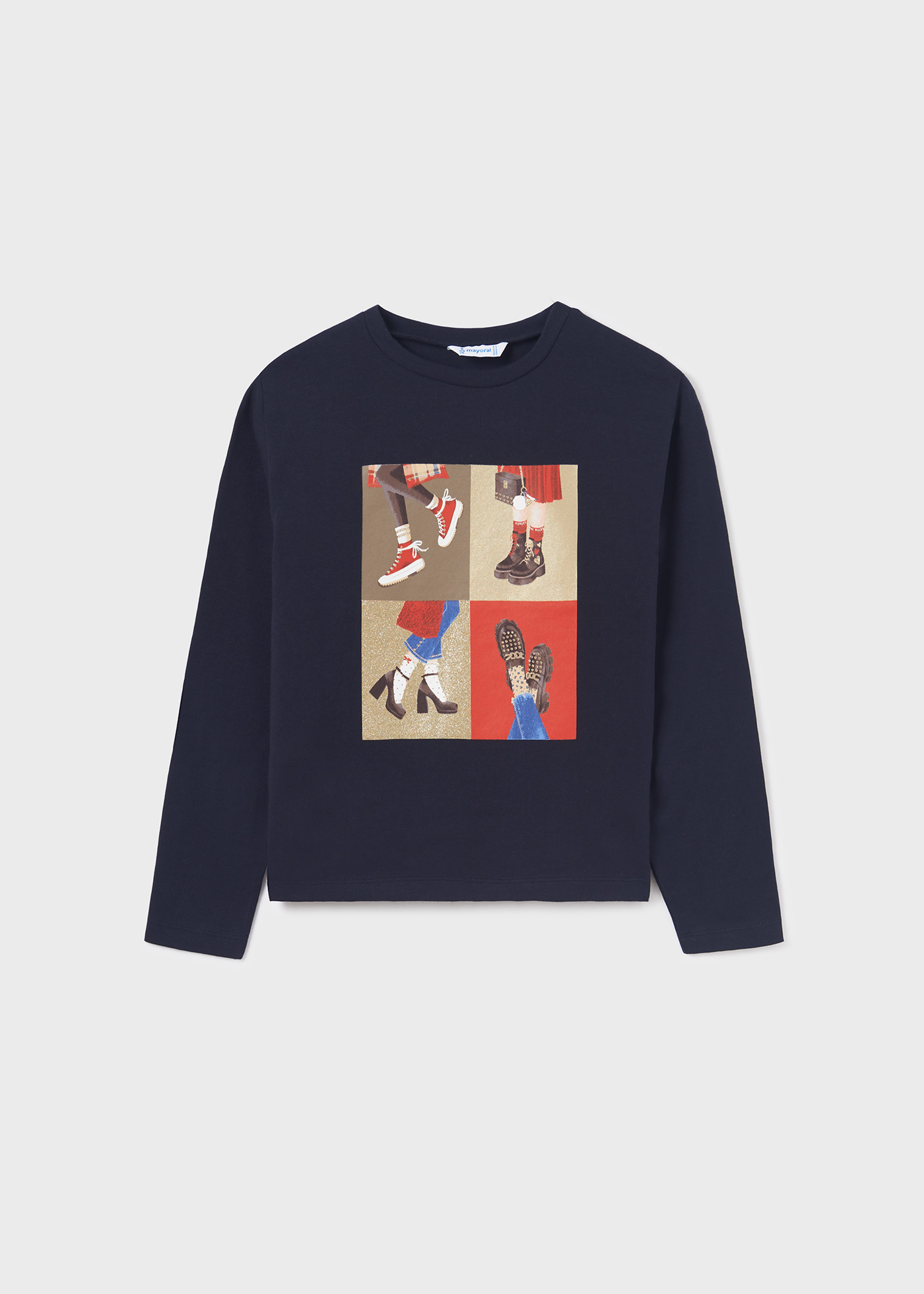 Camiseta estampada Better Cotton para meninas