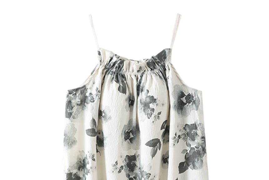 Jeony - Pyjamajurk met bloemenprint