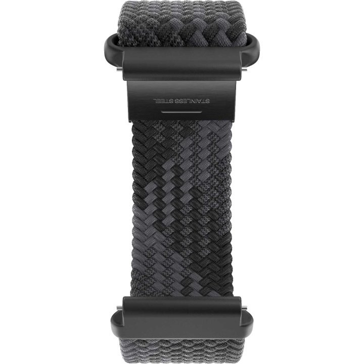 Polar Polsband Ignite/Unite/Pacer 20mm Gevlochten Zwart S-L