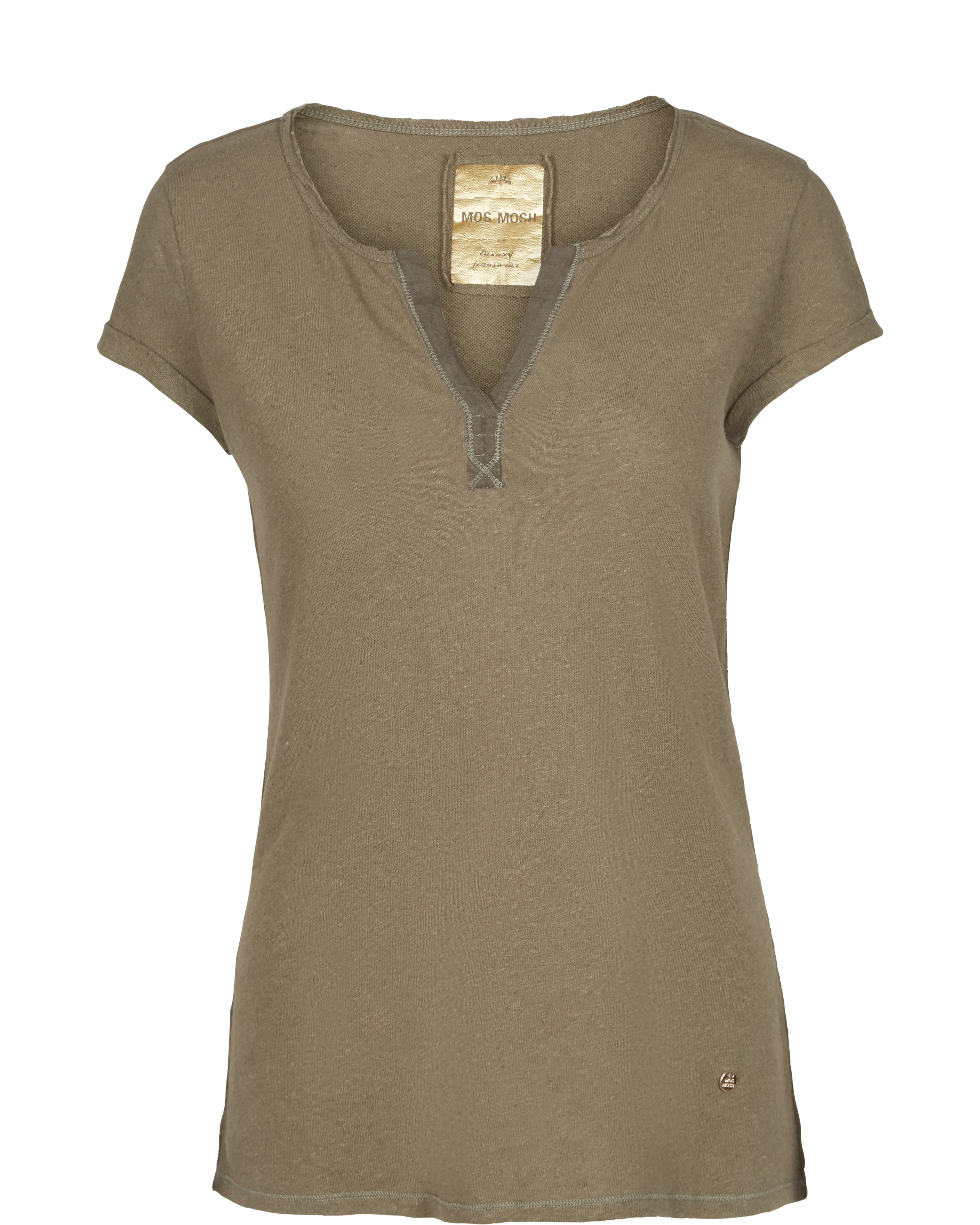 Mos Mosh  Troy t-shirt - Army