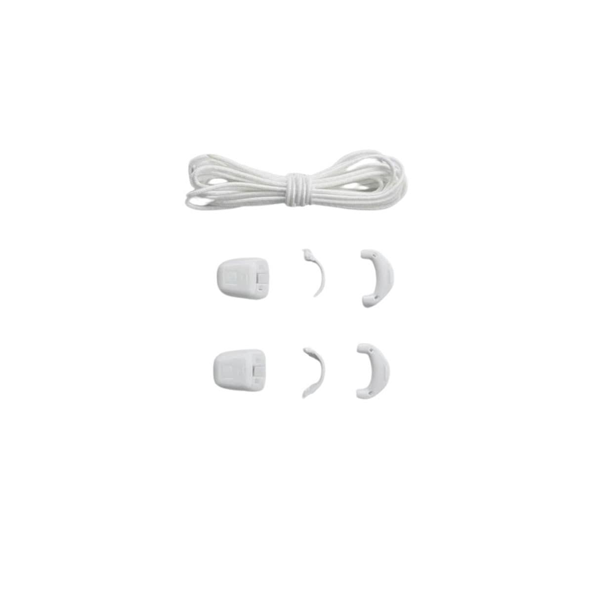 Salomon Quicklace skolisser, 2 par Hvit S