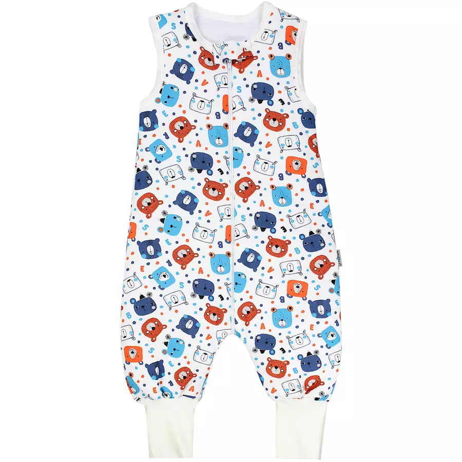 TupTam Winter Babyschlafsack mit Beinen 2,5 Tog blau