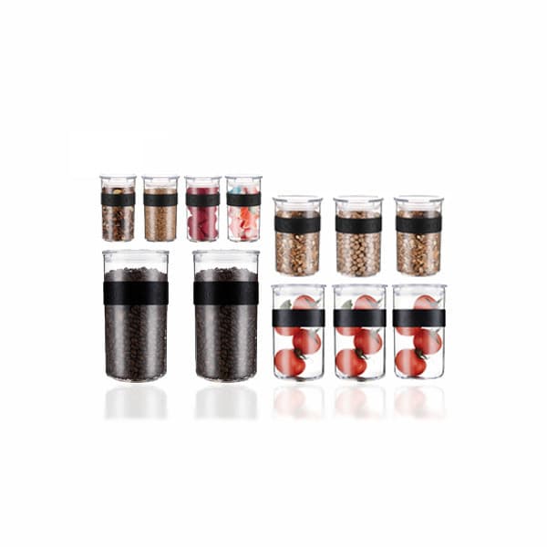 12 stk. opbevaringssæt. 4 x 0.25 l Bodum PRESSO