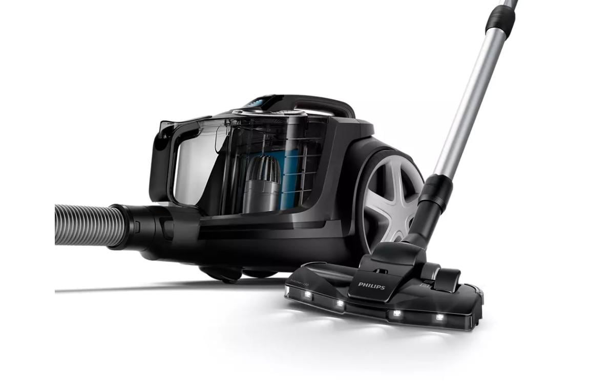 Bodenstaubsauger PowerPro Expert FC9747/19 Schwarz<br>Beutelloser Staubsauger