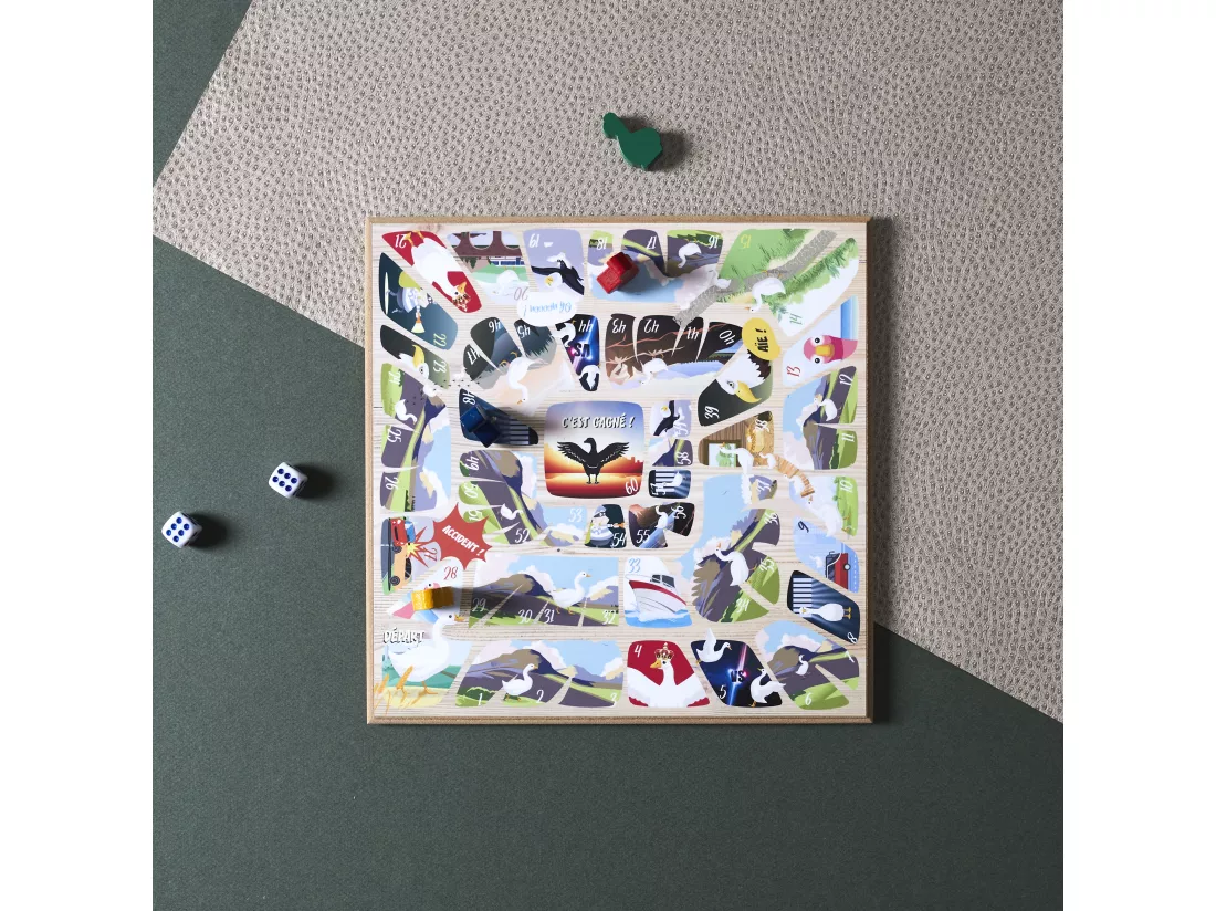 Jeu De L Oie En Bois