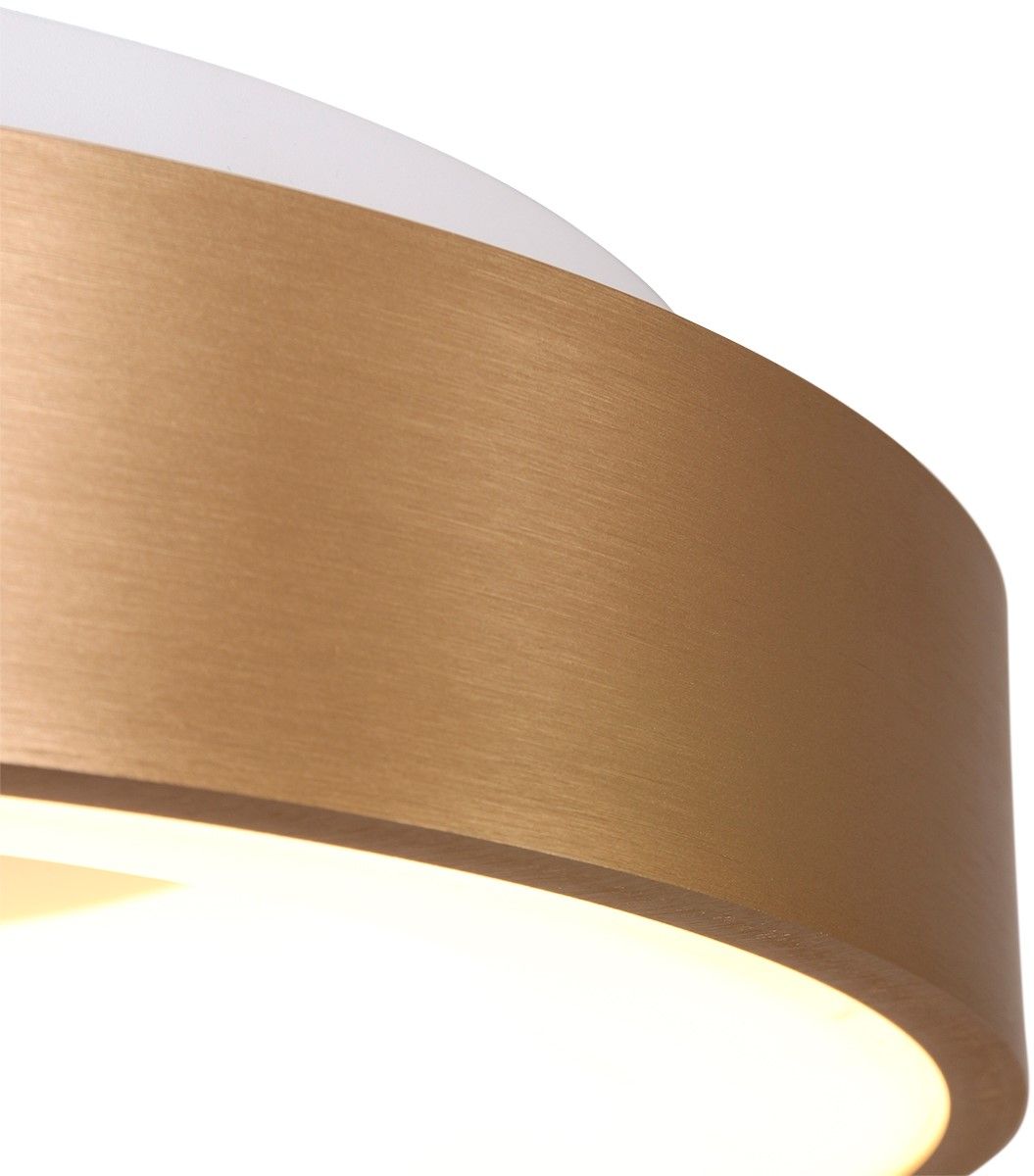 Plafondlamp 3086GO Ringlede ⌀30  x H9 cm