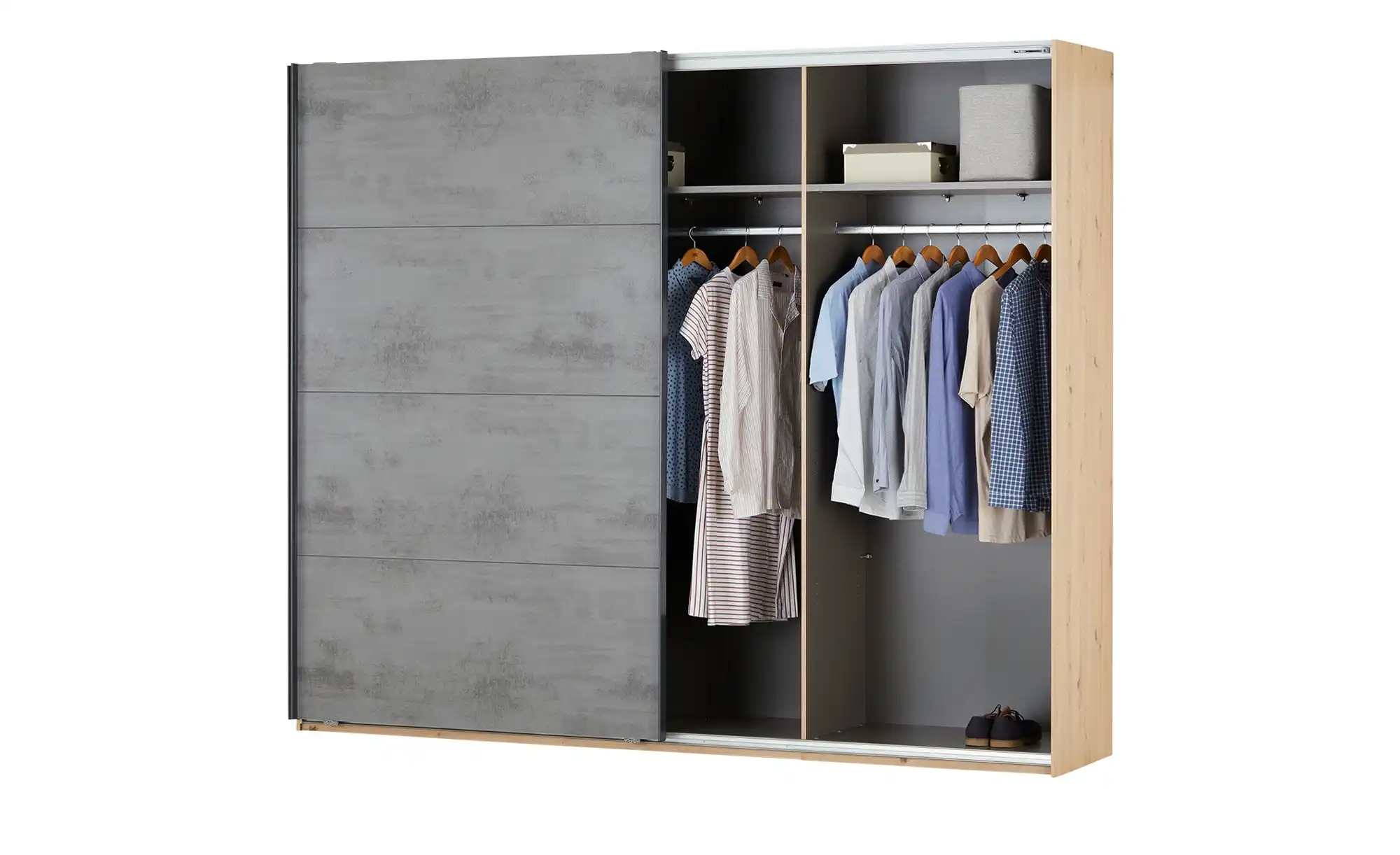 Schwebetürenschrank, 2-türig Corris
