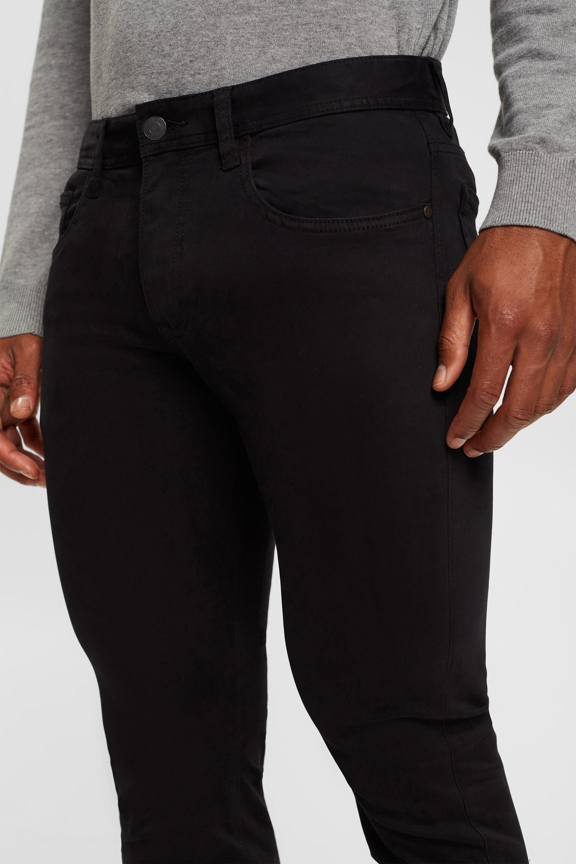 Pantalon de coupe Slim Fit, coton biologique