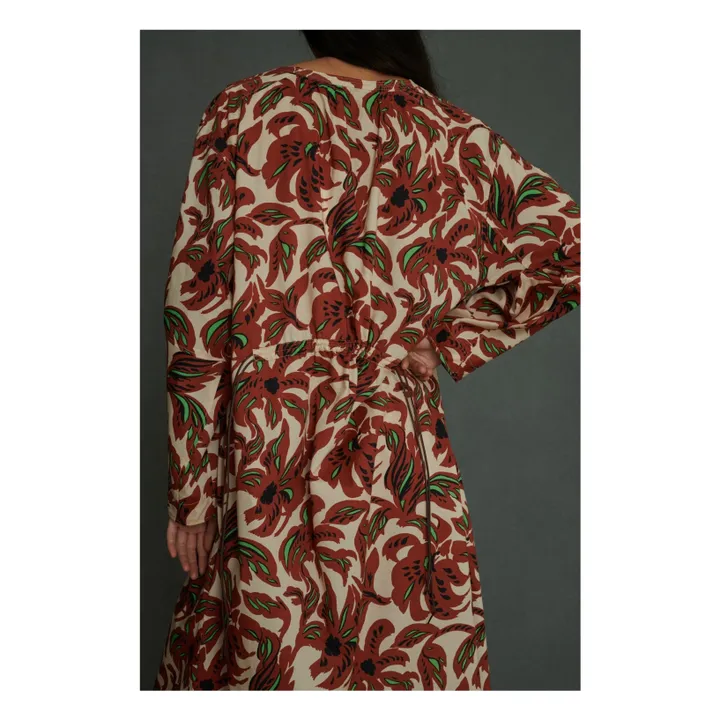 Soeur Robe Agnès Popeline de Coton | Terracotta