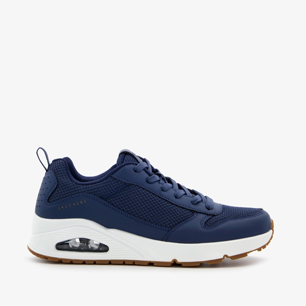 Skechers Uno Fastime heren sneakers blauw