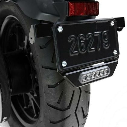 Feux arrière Denali STOP B6 pour plaque d'immatriculation Universel - Noir