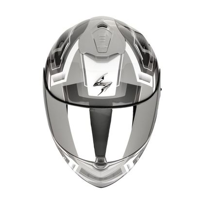 Casque Scorpion Exo EXO 1400 EVO II AIR - LINART - Gris / Blanc