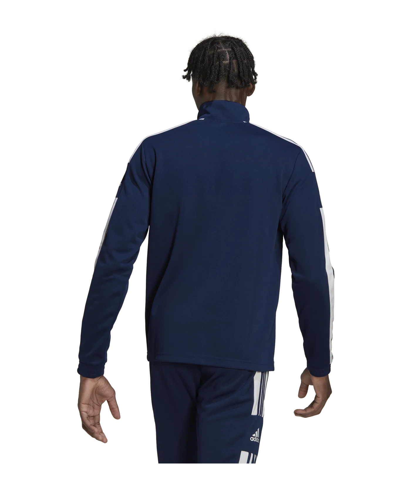 adidas Squadra 21 HalfZip Sweatshirt Blau Weiss