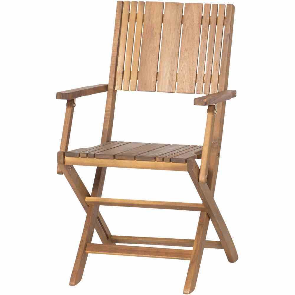 5-teiliges Gartenmöbel-Set FALUN - Akazie massiv