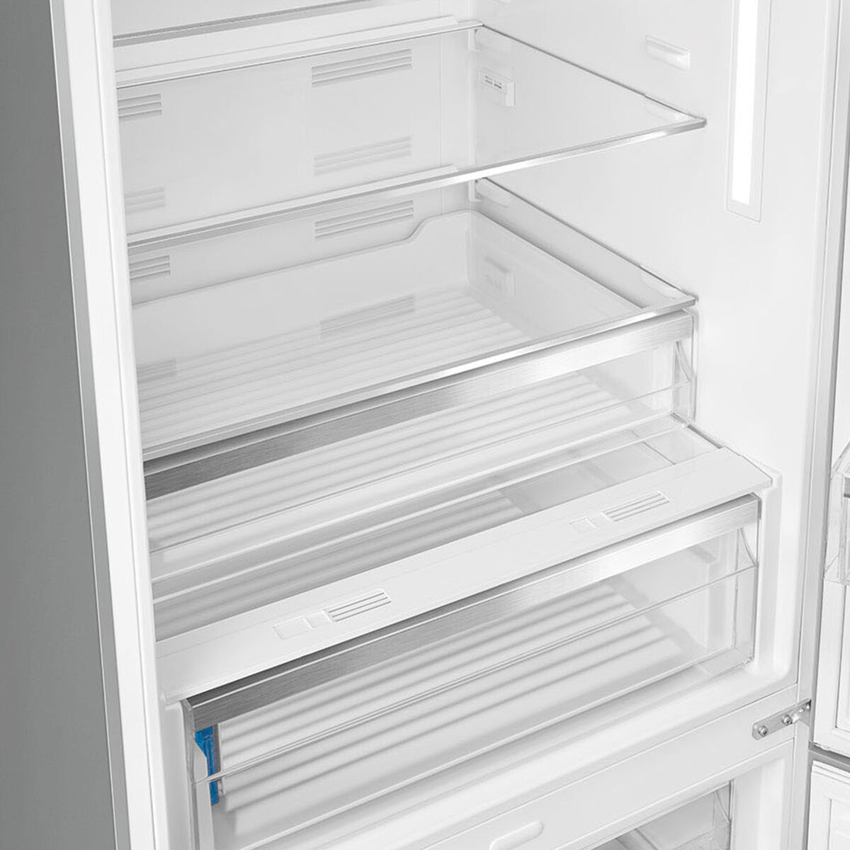 Smeg FA3905RX6 Kombiskap høyrehengslet 70 cm, rustfritt stål