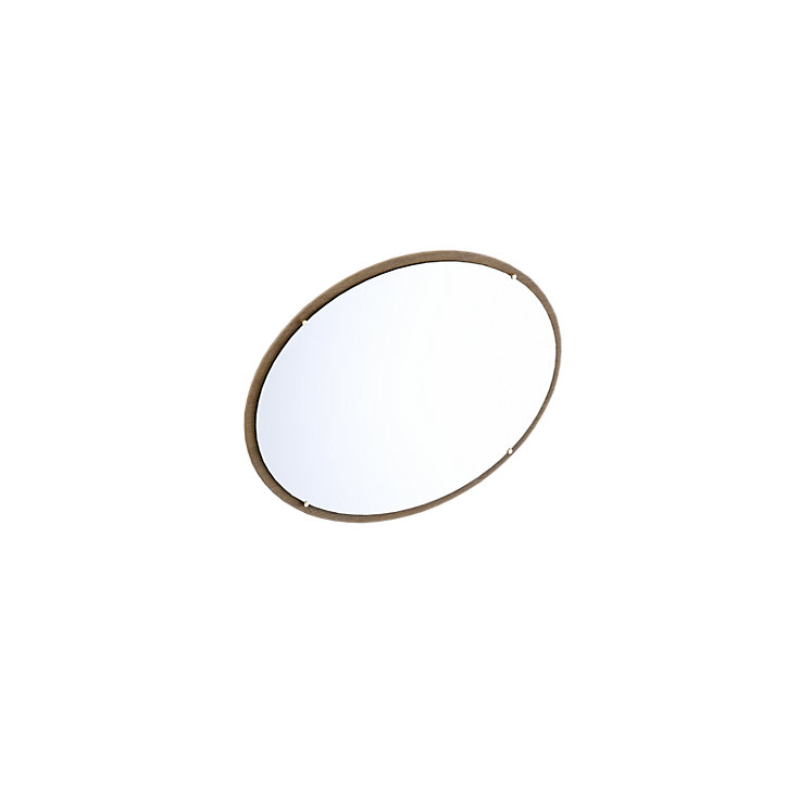 Miroir de salle de bains ovale H.60 x L.80 cm Kabayan