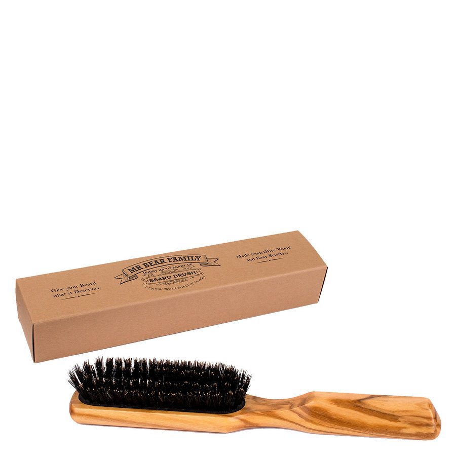 Mr Bear Family Olive Brush