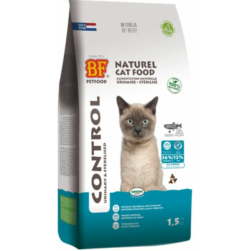BF Petfood Kattenvoer Control1,5 kg