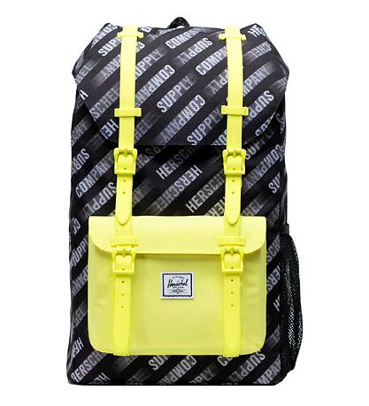 Herschel Rygs?k - Little America Youth - Montio Black/Highlight