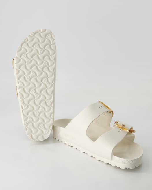 Birkenstock Arizona Big Buckle EVA Pantoletten in Weiß
