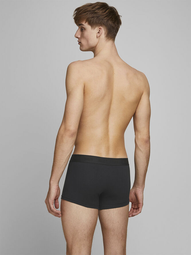 Jack & Jones JACTONE IN TONE TRUNKS 5 PACK NOOS Black/black - black - black - black