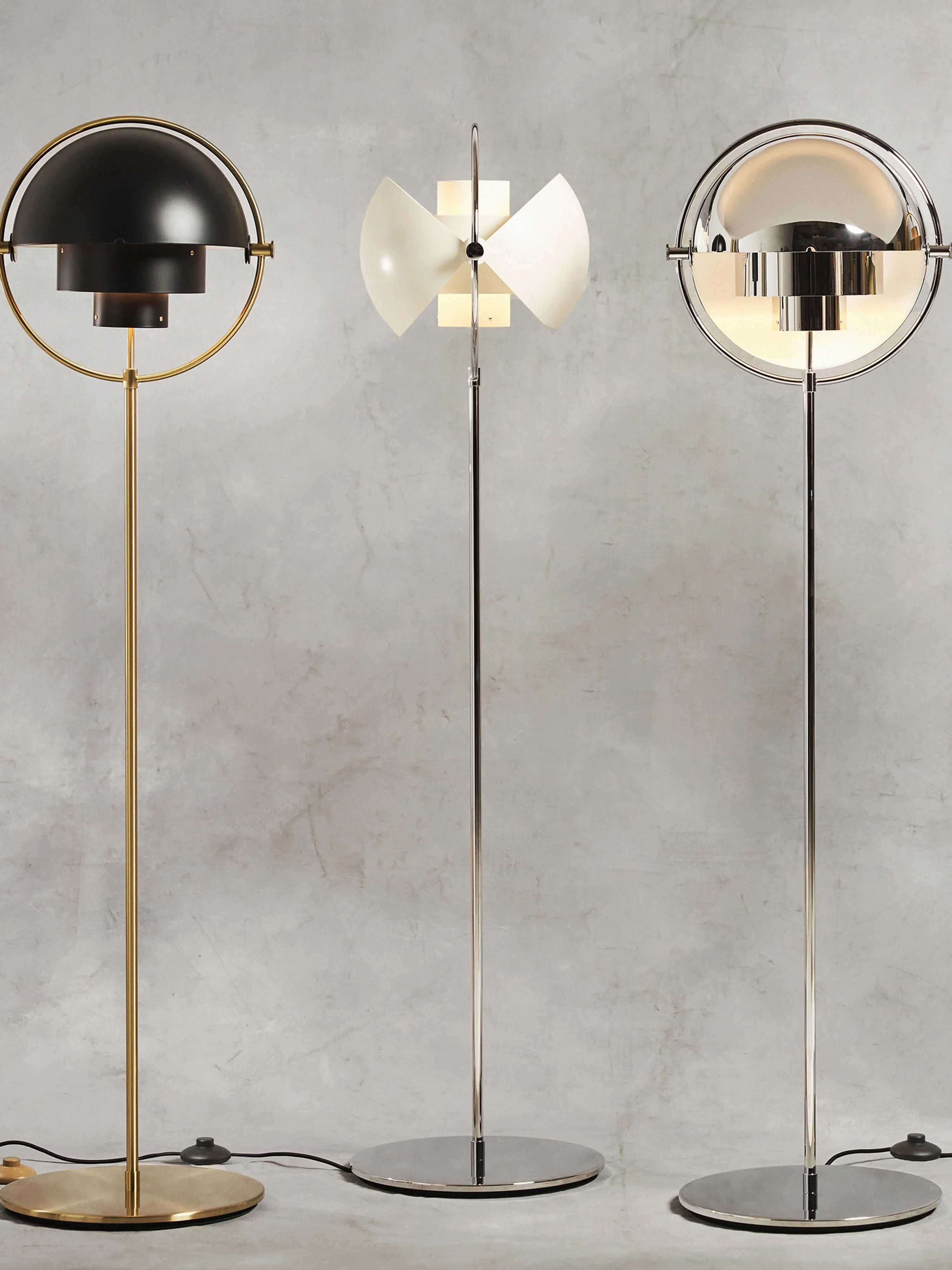 Verstelbare vloerlamp Multi-Lite