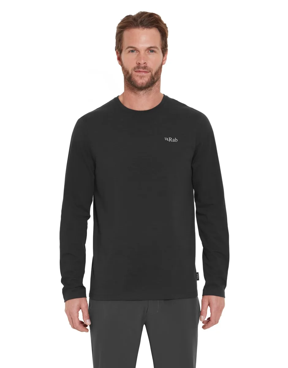 Rab Basecamp 3 Peaks Ls Tee Beluga