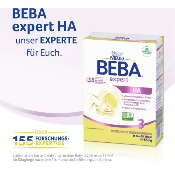 Expert HA3 Folgenahrung nach dem 10. Monat
