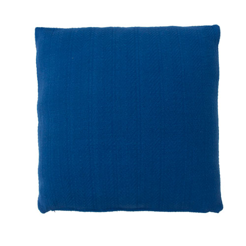 Kussen herringbone cobaltblue