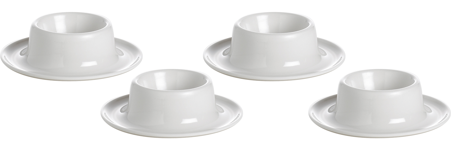 Gimex Eierbecher Set 4-tlg. Edelweiss