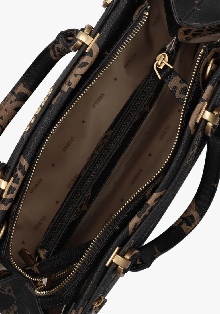 GUESS bruine guess schoudertas sestri logo luxury