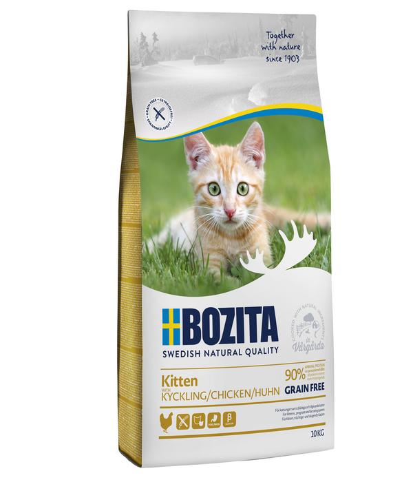 BOZITA Trockenfutter für Katzen Grain Free