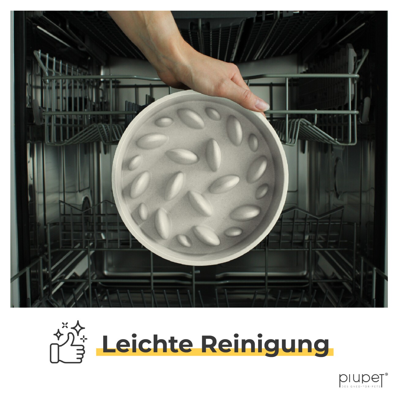 PIUPET Anti-Schling-Napf 800 ml