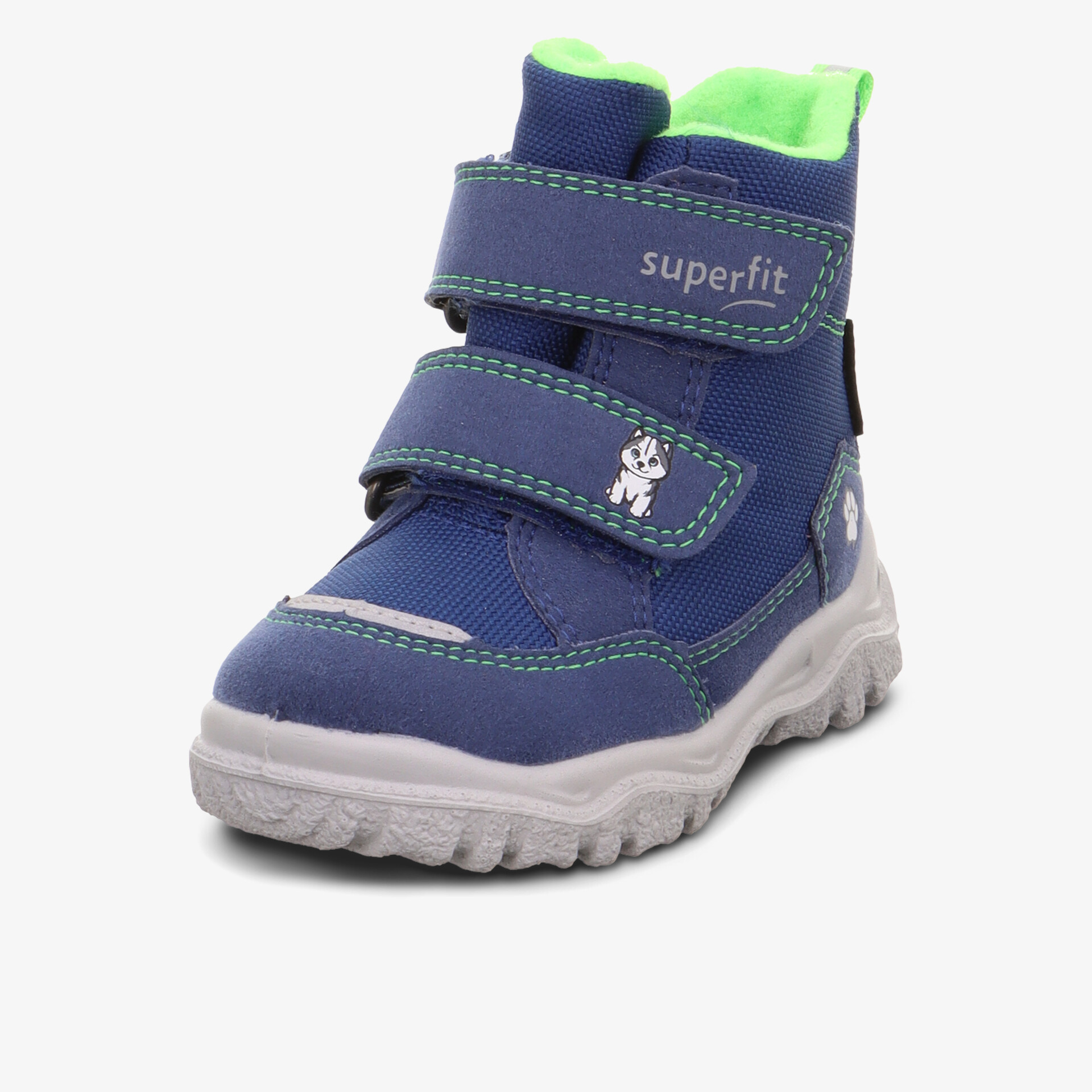 superfit Kinder Klettstiefel blau