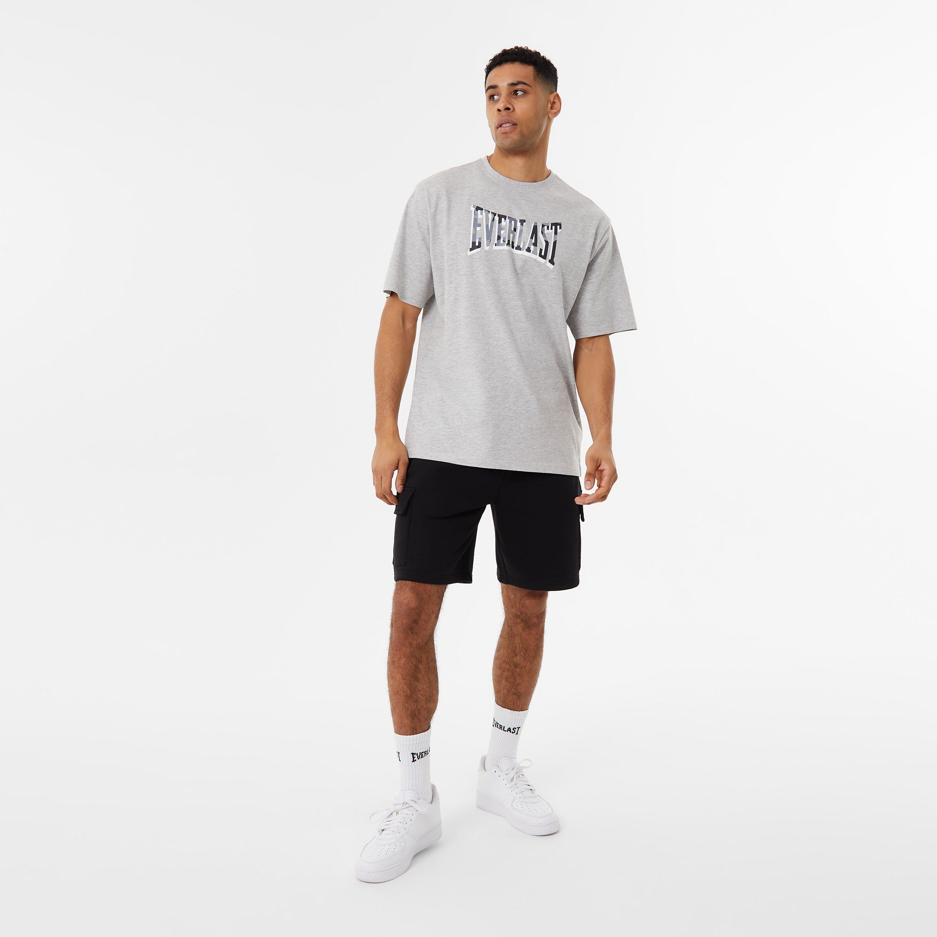 Everlast Camo Logo T Shirt Mens