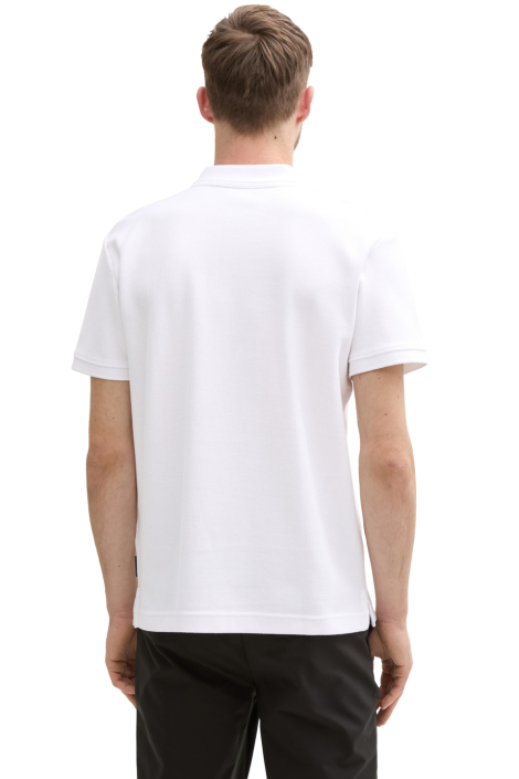 Tom Tailor witte heren polo